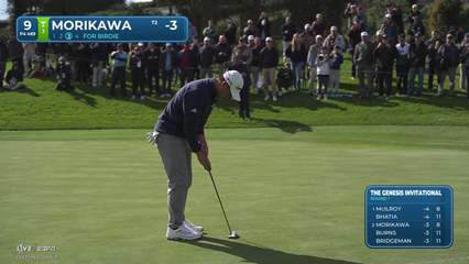 Collin Morikawa | Round 1 | 9th hole | Shot 3 | 2026 The Genesis
