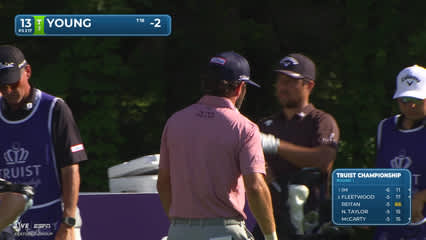 Cameron Young | Round 1 | 13th hole | Shot 1 | 2026 Truist Championship