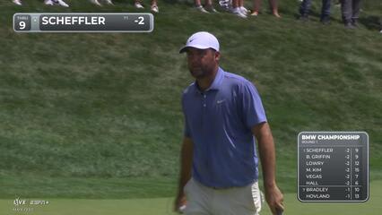 Scottie Scheffler | Round 1 | 9th hole | Shot 5 | 2025 BMW Championship
