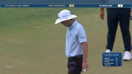 Joe Highsmith | Round 4 | 7th hole | Shot 4 | 2026 THE PLAYERS