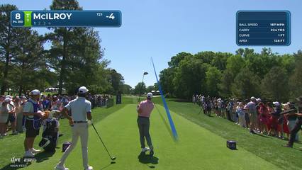 Rory McIlroy | Round 4 | 8th hole | Shot 1 | 2026 Truist Championship