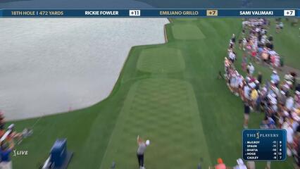 Emiliano Grillo | Round 4 | 18th hole | Shot 1 | 2025 THE PLAYERS