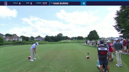 Sam Burns | Round 4 | 4th hole | Shot 1 | 2025 3M Open
