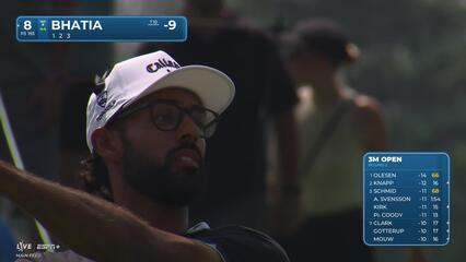 Akshay Bhatia | Round 2 | 8th hole | Shot 1 | 2025 3M Open