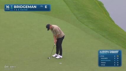 Jacob Bridgeman | Round 2 | 16th hole | Shot 3 | 2025 the Memorial