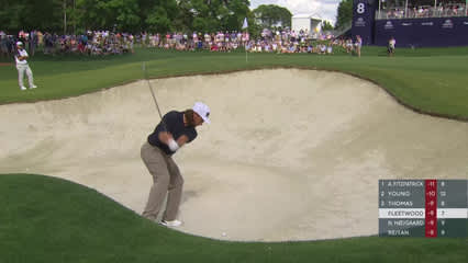 Tommy Fleetwood | Round 3 | 8th hole | Shot 2 | 2026 Truist Championship