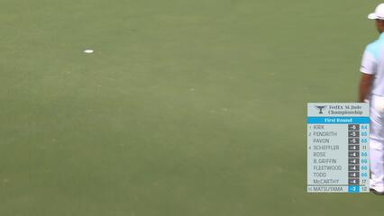 Hideki Matsuyama | 2024 FedEx St. Jude | Round 1 | 12th hole | Shot 3