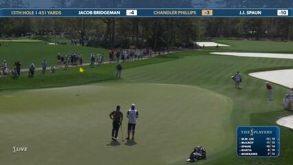 Chandler Phillips | Round 2 | 15th hole | Shot 3 | 2025 THE PLAYERS