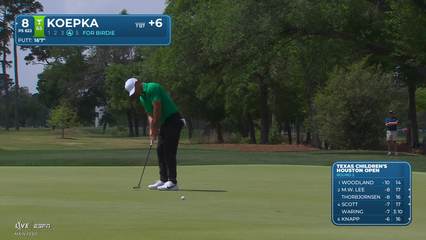 Brooks Koepka | Round 2 | 8th hole | Shot 4 | 2026 Texas Children's