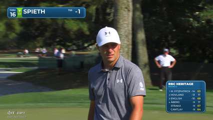 Jordan Spieth | Round 2 | 16th hole | Shot 3 | 2026 RBC Heritage