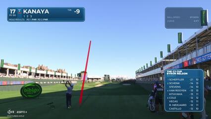 Takumi Kanaya | Round 3 | 17th hole | Shot 1 | 2025 THE CJ CUP