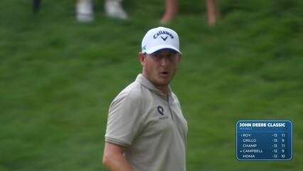 Emiliano Grillo | Round 3 | 10th hole | Shot 6 | 2025 John Deere