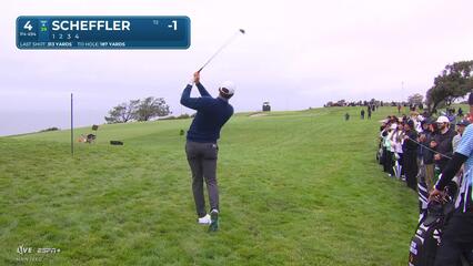 Scottie Scheffler | Round 1 | 4th hole | Shot 2 | 2025 Genesis