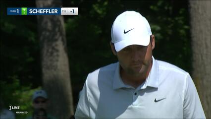 Scottie Scheffler | 2023 the Memorial | Round 4 | 1st hole | Shot 4