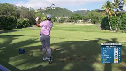 Davis Riley | Round 3 | 7th hole | Shot 1 | 2026 Sony Open