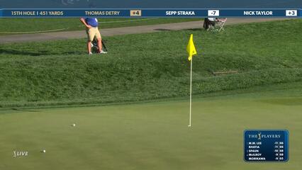 Thomas Detry | Round 2 | 15th hole | Shot 2 | 2025 THE PLAYERS