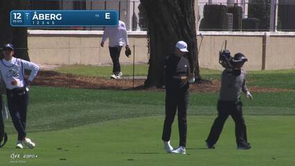 Ludvig Åberg | Round 1 | 12th hole | Shot 3 | 2025 Arnold Palmer