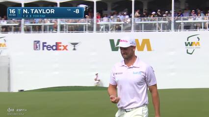 Nick Taylor | Round 4 | 16th hole | Shot 3 | 2025 WM Phoenix Open