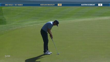 Keegan Bradley | Round 3 | 3rd hole | Shot 3 | 2025 THE PLAYERS