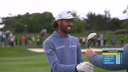Akshay Bhatia | Round 4 | 2nd hole | Shot 2 | 2026 AT&T Pebble Beach