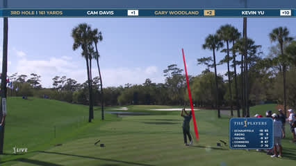 Gary Woodland | Round 2 | 3rd hole | Shot 1 | 2026 THE PLAYERS