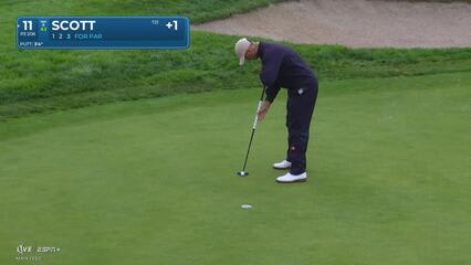 Adam Scott | Round 1 | 11th hole | Shot 4 | 2025 Genesis