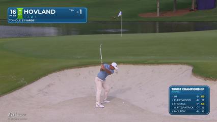Viktor Hovland | Round 2 | 16th hole | Shot 3 | 2026 Truist Championship