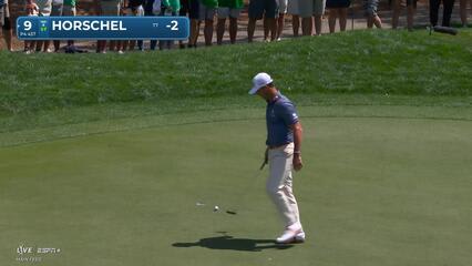 Billy Horschel | Round 1 | 9th hole | Shot 4 | 2025 Valspar