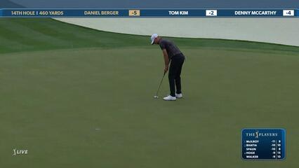 Daniel Berger | Round 4 | 14th hole | Shot 3 | 2025 THE PLAYERS