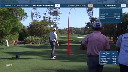 Harris English | Round 2 | 4th hole | Shot 1 | 2026 THE PLAYERS