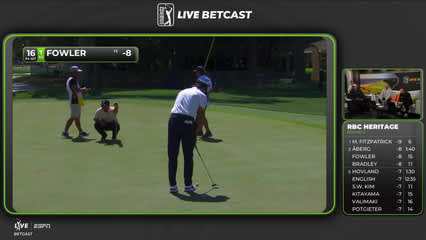 Rickie Fowler | Round 2 | 16th hole | Shot 4 | 2026 RBC Heritage