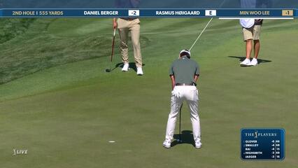 Min Woo Lee | Round 1 | 2nd hole | Shot 4 | 2025 THE PLAYERS