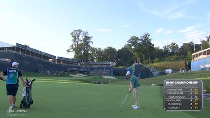 Robert MacIntyre | Round 1 | 18th hole | Shot 2 | 2025 BMW Championship