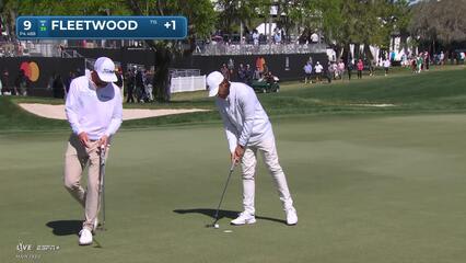 Tommy Fleetwood | Round 1 | 9th hole | Shot 4 | 2025 Arnold Palmer