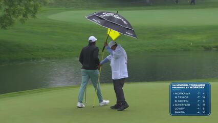 Jhonattan Vegas | Round 2 | 3rd hole | Shot 4 | 2025 the Memorial