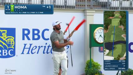 Max Homa | Round 4 | 1st hole | Shot 1 | 2026 RBC Heritage