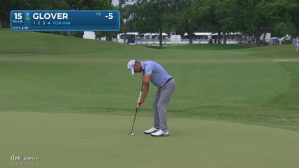 Lucas Glover | Round 3 | 15th hole | Shot 4 | 2025 Charles Schwab