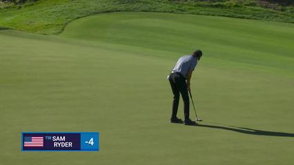 Sam Ryder | Round 4 | 17th hole | Shot 2 | 2025 Bank of Utah