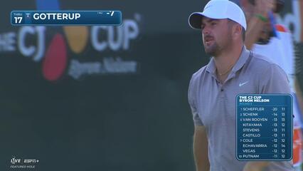 Chris Gotterup | Round 3 | 17th hole | Shot 4 | 2025 THE CJ CUP