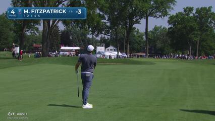 Matt Fitzpatrick | Round 1 | 4th hole | Shot 3 | 2025 Rocket Classic