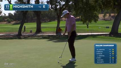 Joe Highsmith | Round 2 | 11th hole | Shot 4 | 2025 Procore