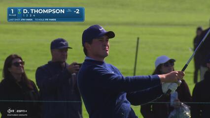 Davis Thompson | Round 2 | 1st hole | Shot 2 | 2025 Genesis