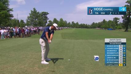 Kevin Chappell | Round 2 | 7th hole | Shot 1 | 2025 Zurich Classic