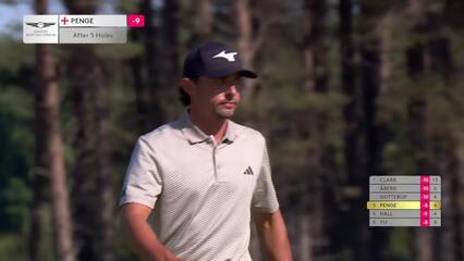 Marco Penge | Round 3 | 5th hole | Shot 3 | 2025 Genesis Scottish Open