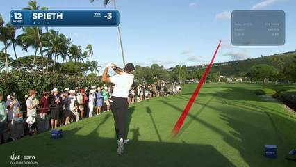 Jordan Spieth | Round 2 | 12th hole | Shot 1 | 2026 Sony Open