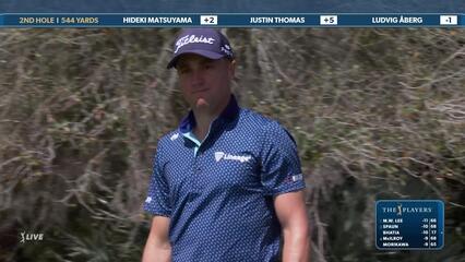 Justin Thomas | Round 2 | 2nd hole | Shot 4 | 2025 THE PLAYERS