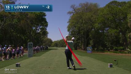 Shane Lowry | Round 1 | 13th hole | Shot 1 | 2025 RBC Heritage