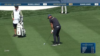 Viktor Hovland | Round 1 | 4th hole | Shot 2 | 2025 THE PLAYERS