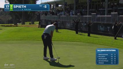 Jordan Spieth | Round 3 | 17th hole | Shot 5 | 2026 The Genesis