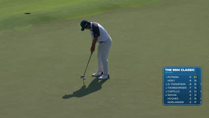 Takumi Kanaya | Round 1 | 14th hole | Shot 3 | 2025 The RSM Classic